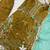 mehndi color embroidery work silk blend salwar suit