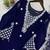 Blue Color Sequence Embroidery Work Georgette Salwar Suit