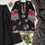 Black Color Sequence Embroidery Work Silk Blend Salwar Suit