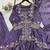 Lavender Color Sequence Embroidery Work Silk Blend Salwar Suit