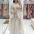 White Color Sequence Embroidery Work Silk Blend Salwar Suit