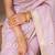 rajshri  handloom cotton blend saree with zari motifs & pallu 