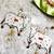 handmade cow shubh labh decorative hanging with pearl tassels traditional wall home hanging decor (pack of 2)