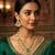 green meenakari kundan choker set
