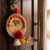handmade multicolor hangingtraditional wall hanging decorative latkan hanging decorations (pack of 2)