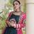 Lehenga Choli with Bandhani Print Kutchi Patch Work Shrug with 12M Flair Frill Lehenga-Free size stitched 