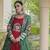 Lehenga Choli with Bandhani Print Kutchi Patch Work Shrug with 12M Flair Frill Lehenga-Free size stitched 