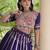 Reyon Gamthi Mirror Work Lehenga Choli Gota Patti Lace Double Ghera 5M Flair Gujarati Navratri Garba Wear 