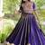 Reyon Gamthi Mirror Work Lehenga Choli Gota Patti Lace Double Ghera 5M Flair Gujarati Navratri Garba Wear 