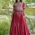 Reyon Gamthi Mirror Work Lehenga Choli Gota Patti Lace Double Ghera 5M Flair Gujarati Navratri Garba Wear