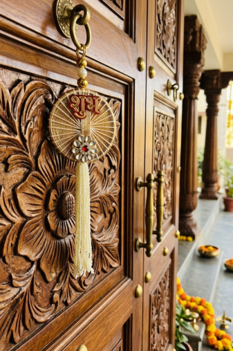 handmade hanging decor for wall home decoration (pack of 2)