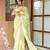 chitra handloom cotton blend saree with zari motifs & pallu 