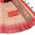 Women's pink multicolor tissue shimmer handloom cotton saree - tonal floral print (t-sfhcs325)