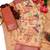 rust shimmer handloom cotton blend saree with ethnic border print (t sfhcs326)