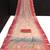 Women's pink multicolor tissue shimmer handloom cotton saree - tonal floral print (t-sfhcs325)