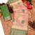 beige shimmer handloom cotton blend saree tonal floral print (t sfhcs319)