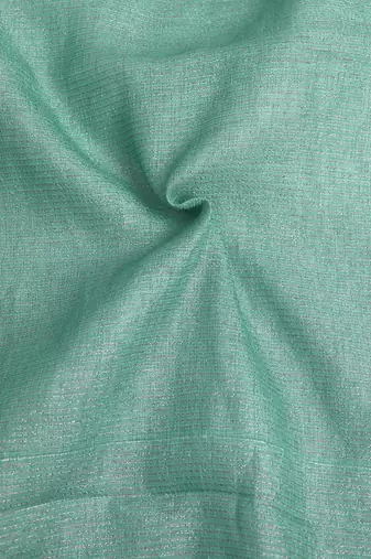 multicolor shimmer handloom cotton blend digital print saree
