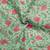 sea green shimmer handloom cotton blend saree tonal print