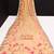 beige multicolor shimmer handloom cotton blend saree with floral print (t sfhcs310)