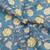 teal multicolor shimmer handloom cotton blend saree floral print
