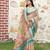 multicolor shimmer handloom cotton blend digital print saree (sfhcs317)