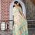 sea green multicolor shimmer handloom cotton blend digital print saree (sfhcs315)