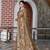 brown multicolor shimmer handloom cotton blend digital print saree (sfhcs309)
