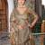 brown multicolor shimmer handloom cotton blend digital print saree (sfhcs309)