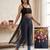 Navratri ready black traditional kurti with mirror work