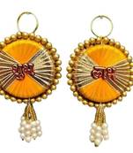 decorative shubh labh moti sikka hanging perfect for home decorhandmade decor festival decor (pack of 2)