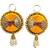 decorative shubh labh moti sikka hanging perfect for home decorhandmade decor festival decor (pack of 2)