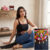 Navratri ready black traditional kurti with mirror work