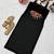 Navratri ready black traditional kurti with mirror work