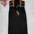 Navratri ready black traditional kurti with mirror work