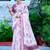 white purple cotton blend digital print saree (sfcl514)