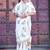 white cotton blend digital print saree (sfcl520)