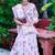 white purple cotton blend digital print saree (sfcl514)