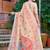 beige cotton blend digital print saree (sfcl512)