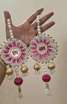  handmade hanging decor for bedroom living room home decoration (pack of 2) 3