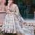 multicolor stripe cotton blend digital print saree