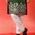 Cotton silk ethnic motifs embroidered green kurta