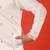 Cotton silk yoke design embroidered white kurta