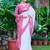 white cotton blend digital print saree (sfcl501)
