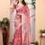 dark green cotton blend digital print saree (sfcl254)