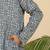 Ethnic motifs jaipuri printed cotton blue kurta