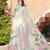 pastel multicolor cotton blend saree floral print