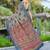 grey blue cotton blend digital print saree (sfcl111)