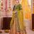 Light Orange Jacquard Silk Zari Work Lehenga Choli with Dupatta
