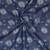 blue pink shimmer handloom cotton blend digital print saree
