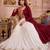 Off White Cotton Mirror & Gamthi Work Lehenga Choli Set